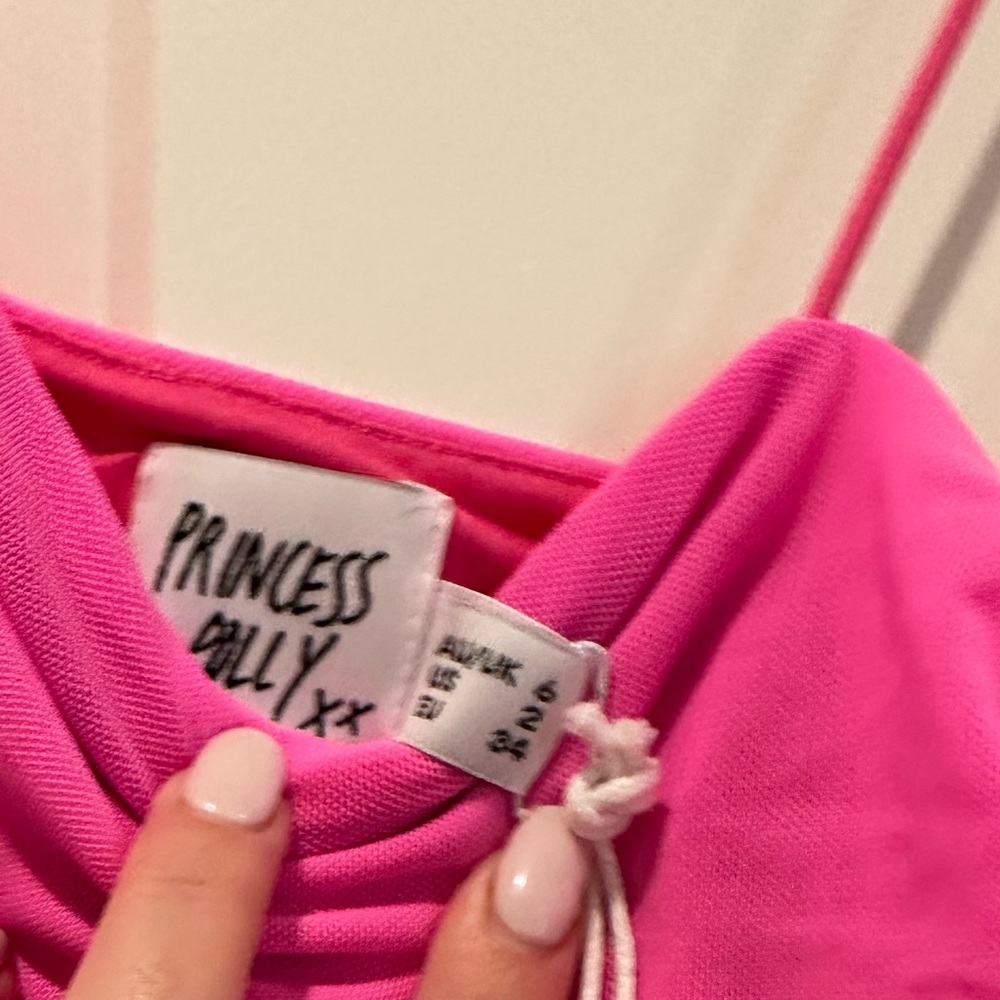 Princess Polly Holloway Wishes Mini Dress Pink | US 2 | NWT - Picture 13 of 15